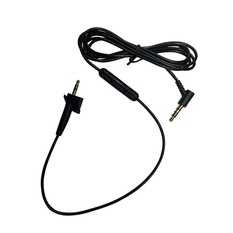 Replacement 1.2m Extension Audio Cable 2.5mm Male Jack to 3.5mm Male Jack for B