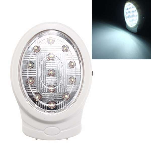 13 LED Rechargeable Home Emergency Light Automatic Power Failure Outage Lamp