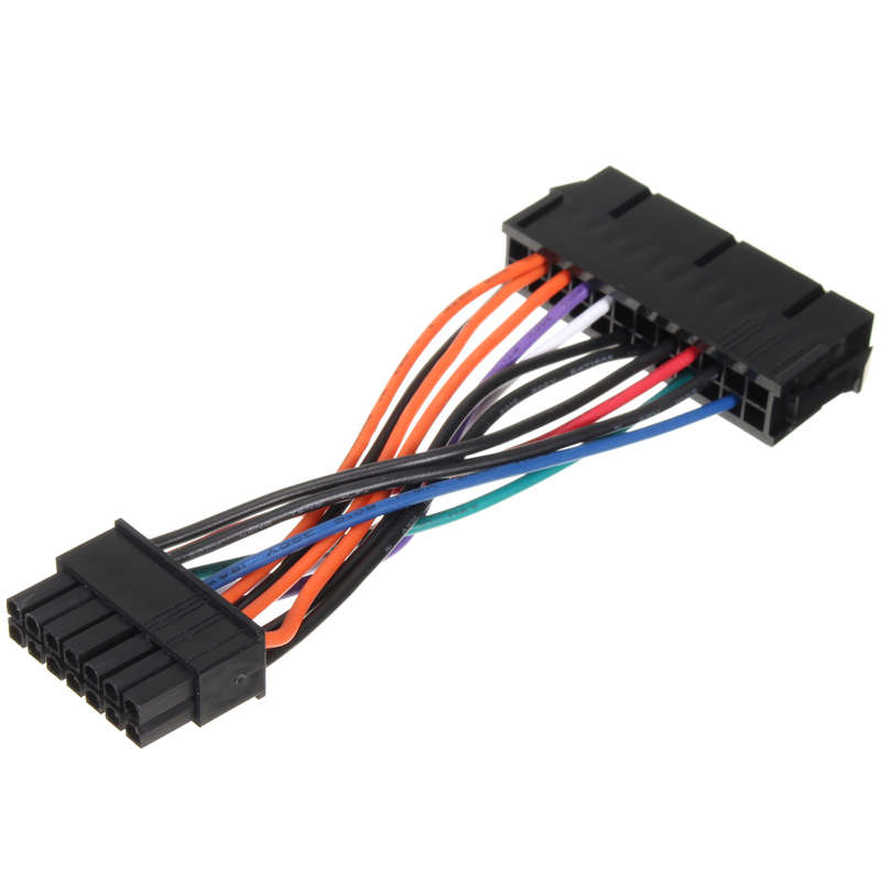 24Pin to 14pin 14p Power Supply ATX Cable Cord For Lenovo Q77 B75 A75 Q75 TS140