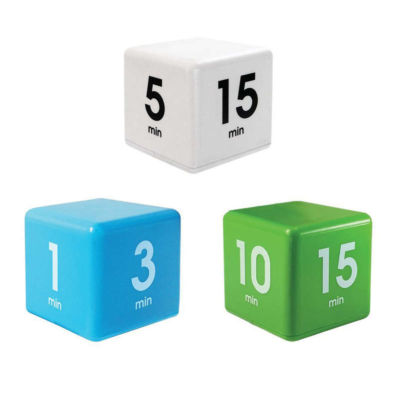 The Miracle Time Cube Timer 5/15/30/60 Minutes For Management Kitchen Kids Time