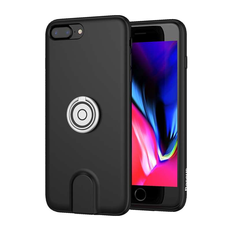 Baseus Wireless Charger Case With Magnetic Charging Car Holder for iPhone 7/8 7