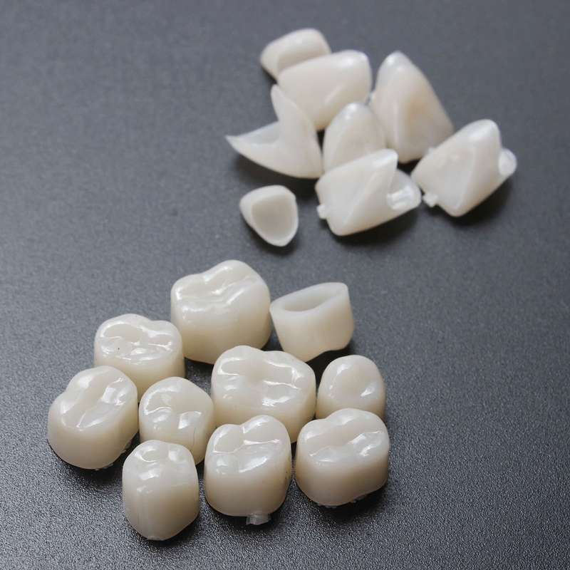 2 packs Dental Temporary Crown Material for Anterior + Molar Teeth Veneers