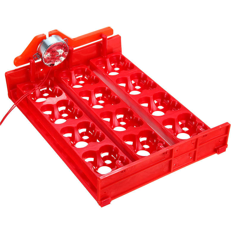 12 Chicken Eggs Turner Tray Chicken Quail Eggs Turner 110V AC for Automatic Inc
