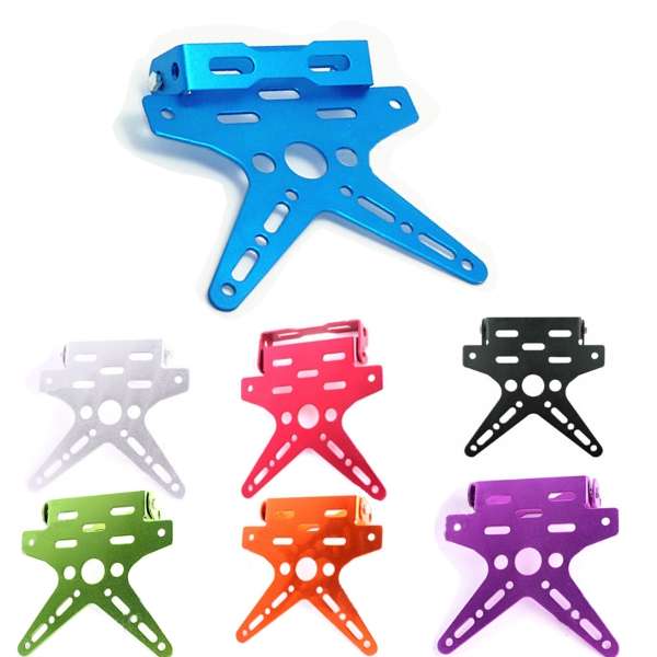 Motorcycle License Plate Frame Licence Plate Holder 7 Colors