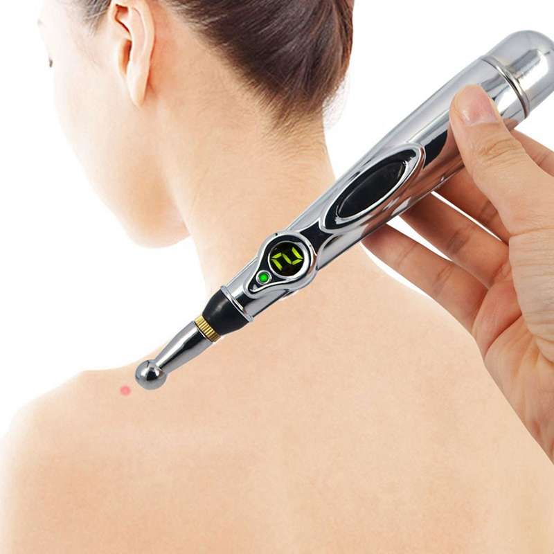 Electric Pulse Energy Meridians Automatic Test Point Pain Relief Acupuncture Ma
