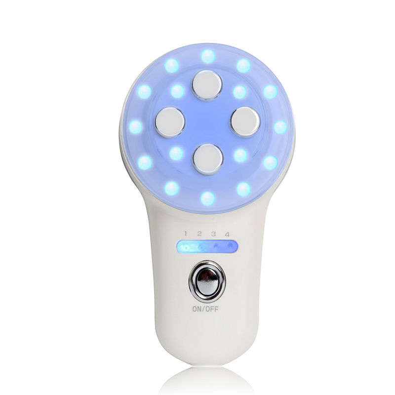 LuckyFine 4 in1 RF Radio Frequency Skin Firming Blue LED Photon Machine Facial