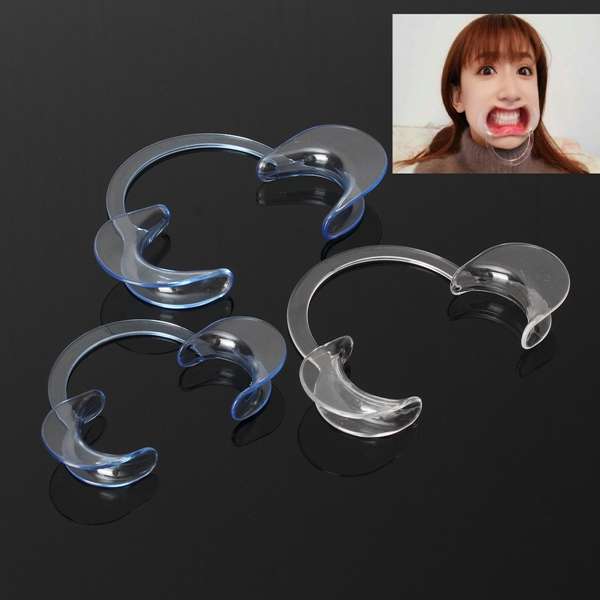 1PCS Dental Intraoral Cheek Retractor Teeth Lip Mouth Opener Expanders S M L Si