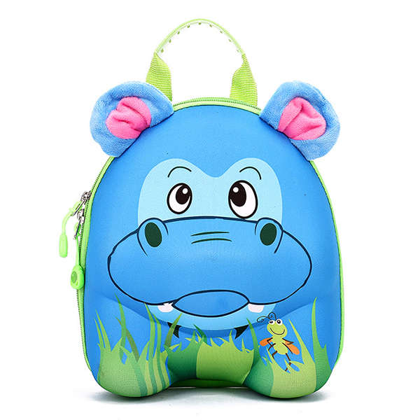 ABS Children Kids Bags 3D Animal Cartoon Backpack Cute Casual Hard Shell Should