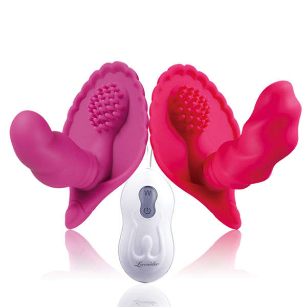 Loveaider Shell Shape Vibrator Strap On Dildo G Spot Clitoris Stimulation Sex T
