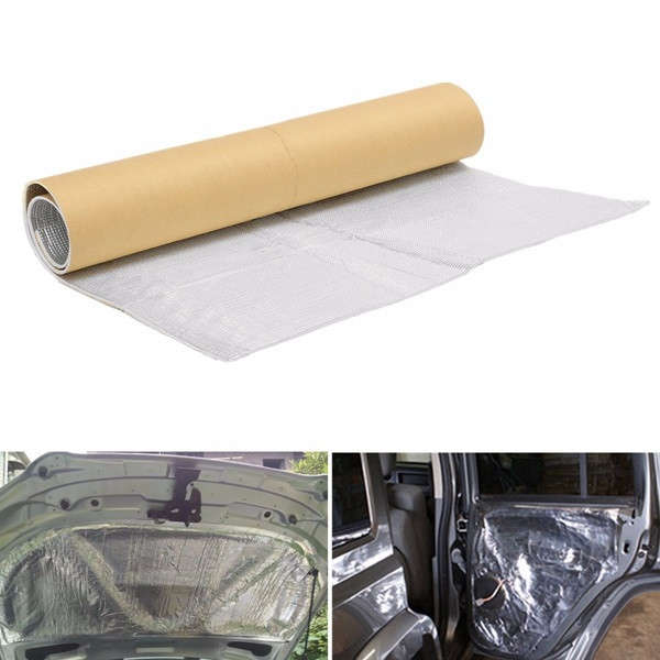 150mmx100mm Heat Insulation Cotton Mat Fiberglass Shield Material