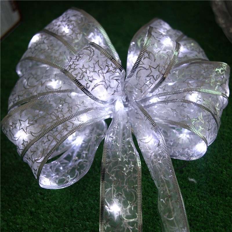 Christmas 4M 40 LED Ribbon Light String Indoor Wedding Room Christmas Decorativ