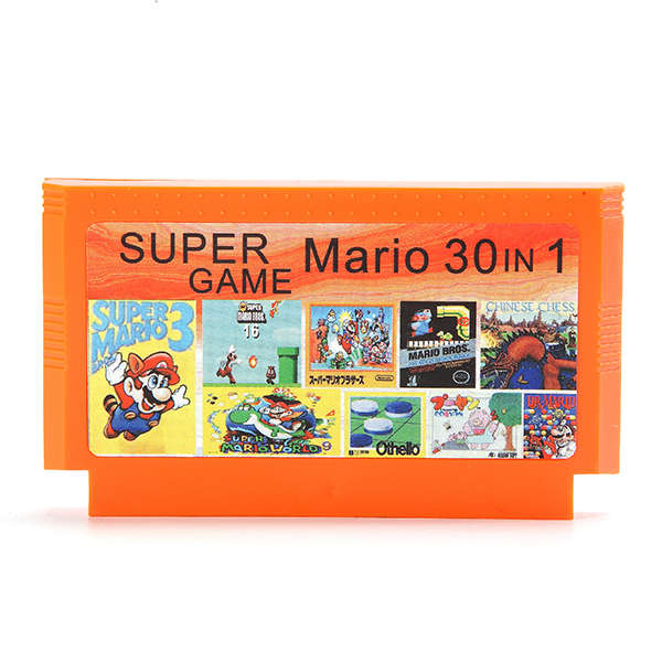 30 in 1 8 Bit Game Cartridge Mary 3 Chinese Chess Mahjong for NES Nintendo