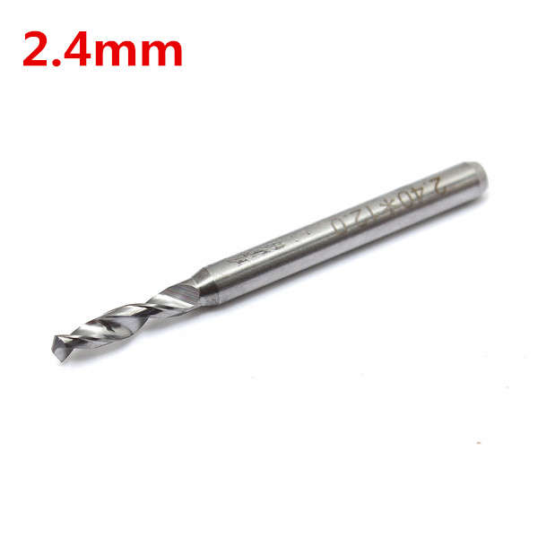 2.4mm Tungsten Steel Micro CNC/PCB Carbide Drill Bit For Engraving Machine