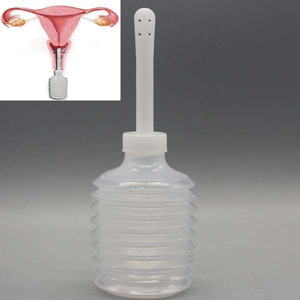 2pcs 200ml Disposable Vaginal Anal Cleaning Syringe Gynaecology Treatment Enema