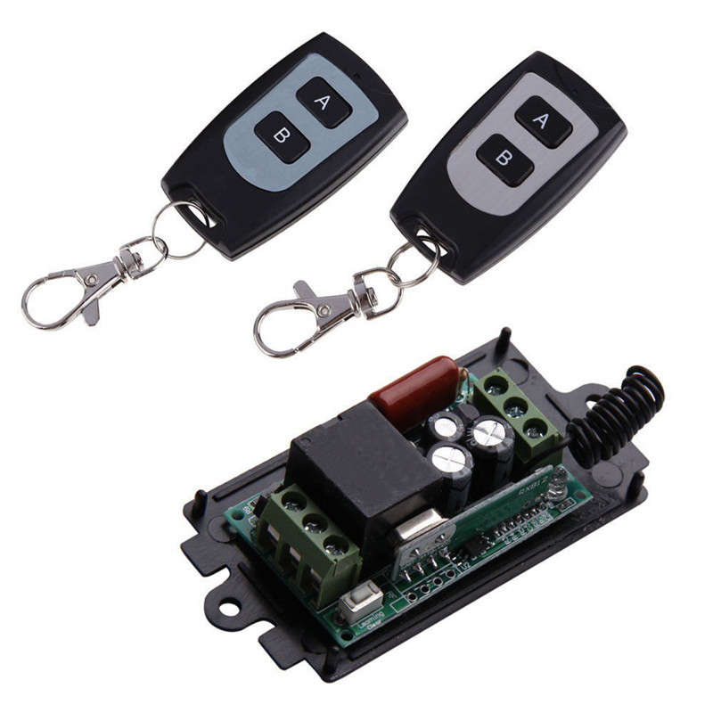 220V 10A 1CH Channel Wireless Remote Control Switch Module Transmitter + Receiver