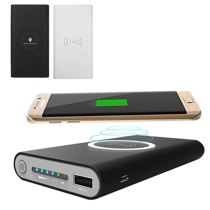 QI Power Bank DIY Case Kit Wirelees Charging USB Type-C Port For Mobile Phone
