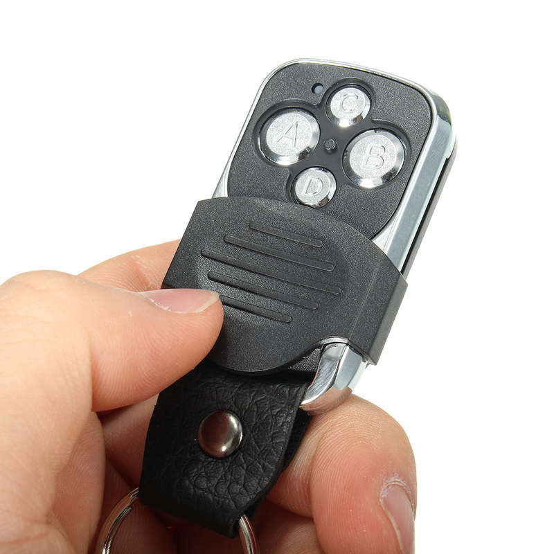 HFY408 Universal 4 Buttons Cloning 433MHz Electric Garage Door Remote Control K