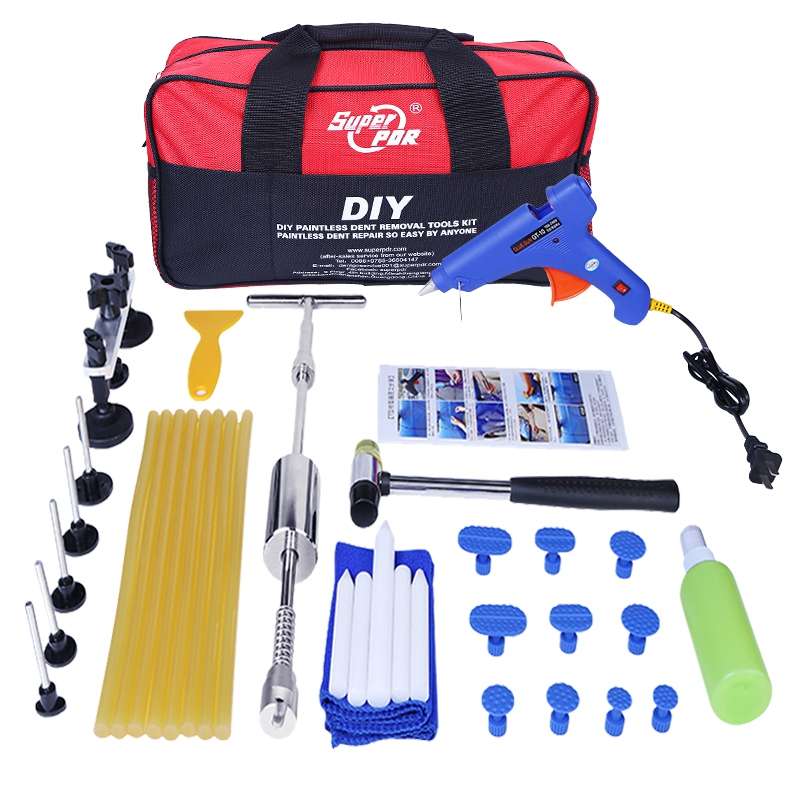 Car Body Repair Kit Paintless Dent Repair Tools Dent Removal Traceless
