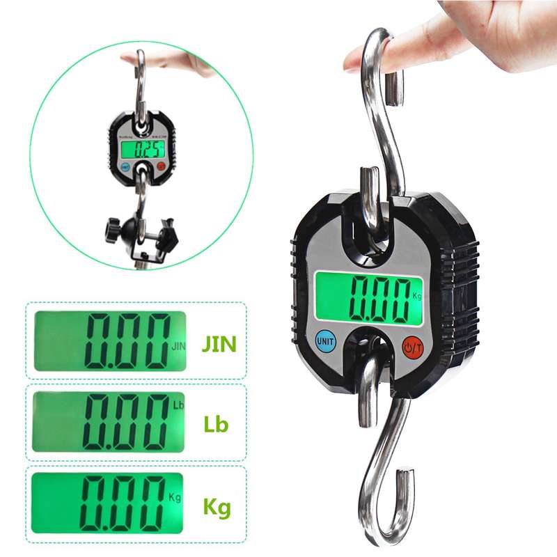 150Kg/330Lb Digital Hanging Crane Heavy Duty Postal Scale Industrial