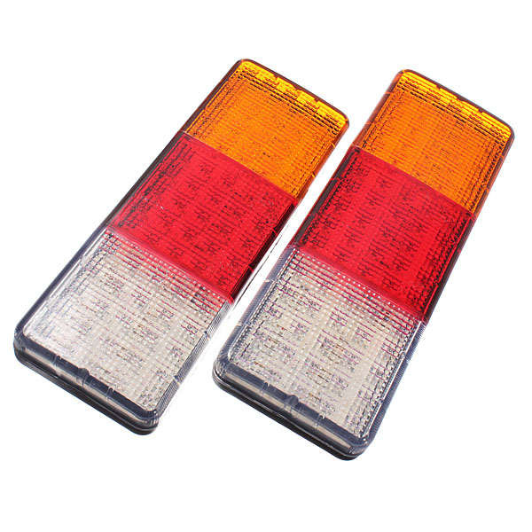 Auto Parts 12V Tail Lights 75 LEDs Taillight Truck Lamps E-Marked
