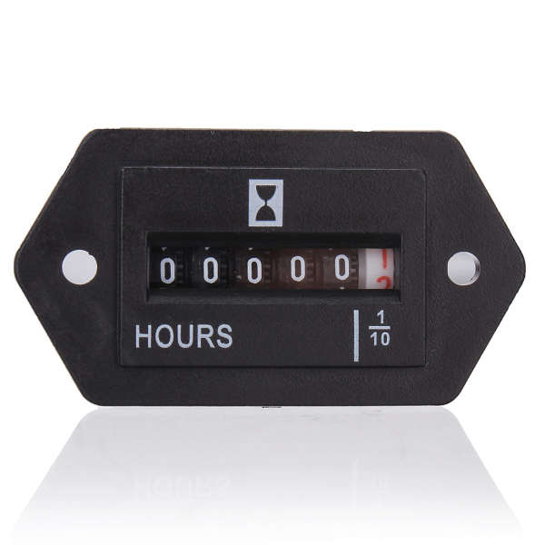 6-80V DC Hour Meter Low Power Consumption Bezel Firm Durable