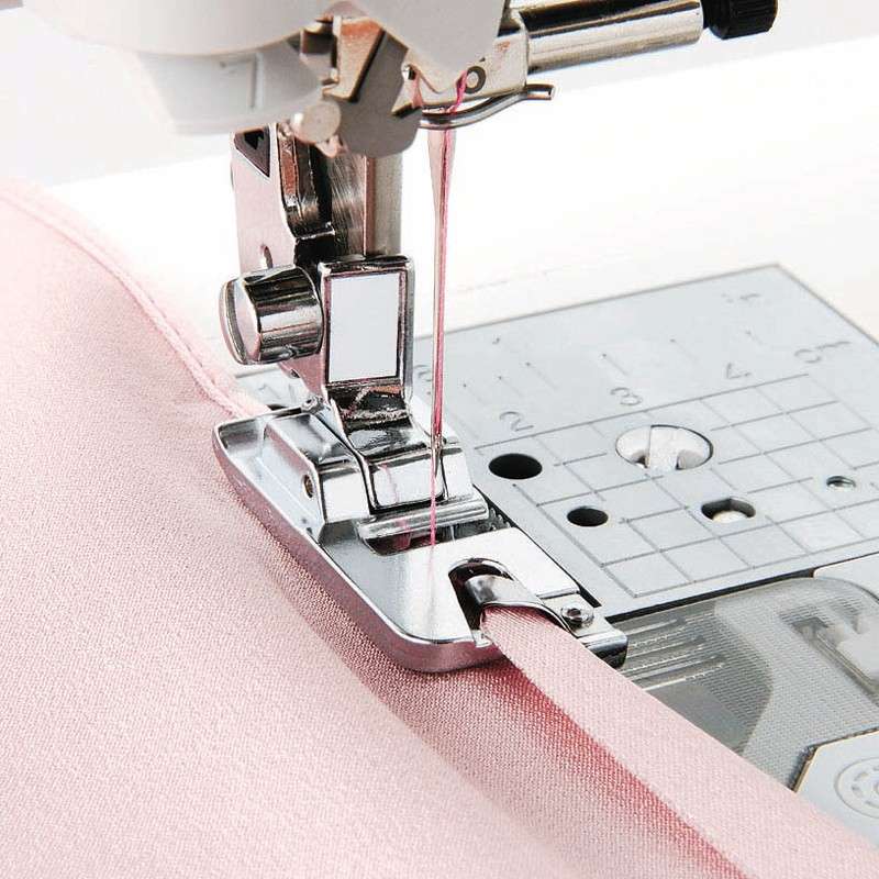 Rolled Hem Foot For Brother Janome Singer Silver Bernet Sewing Machine Accessor