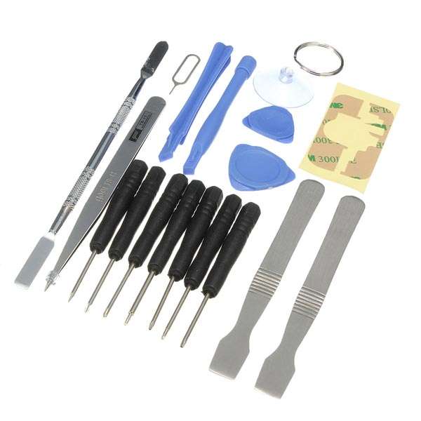 18in1 Cell Phone Kits Sucker Pry Screwdriver Repair Tools