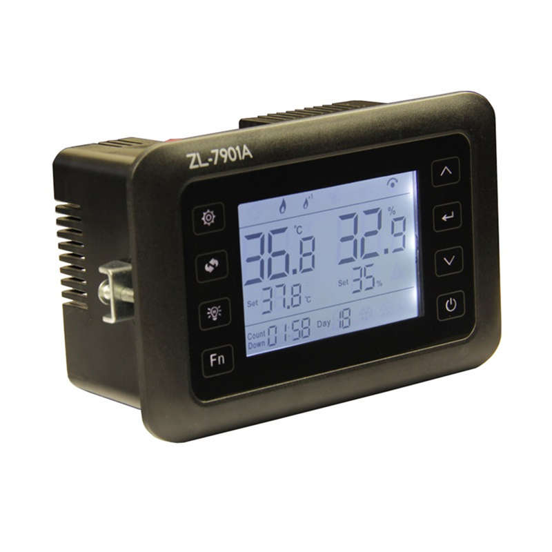 ZL-7901A LCD 100-240V AC PID Temperature Humidity Controller Automatic Egg Incu