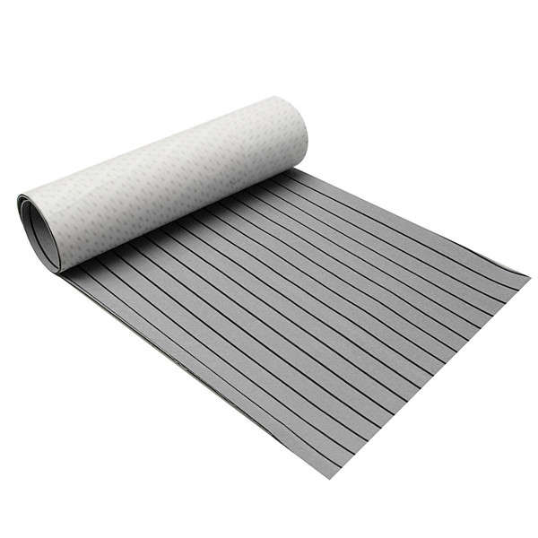 240cmx90cmx6mm EVA Foam Faux Teak Sheet Boat Yacht Synthetic Teak Decking With