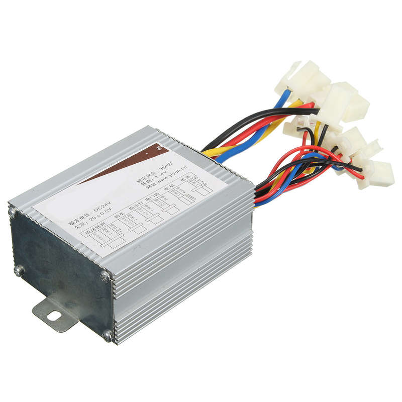 24V 350W Motor Brush Speed Controller For Electric Bike Bicycle Scooter E-Bike