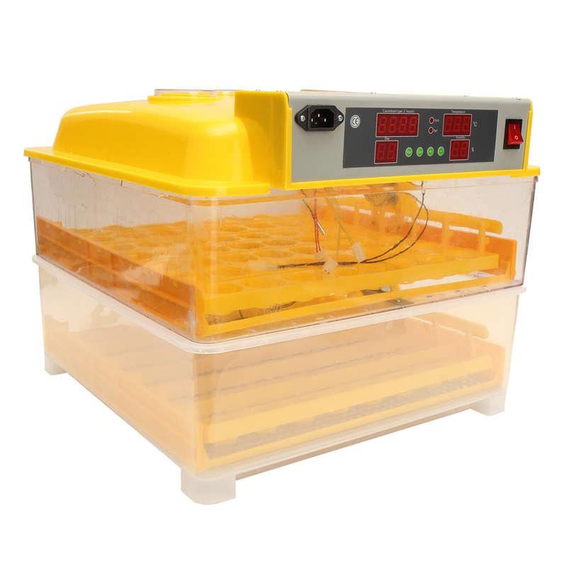 112 Fully Automatic Digital Egg Incubator Egg Hatcher Egg Turning Machine With