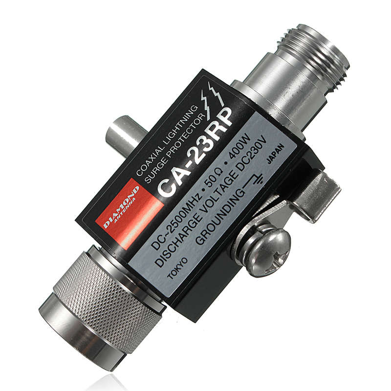 CA-23RP 2.5GHZ 400W Coaxial Lightning Surge Protector With N Connector