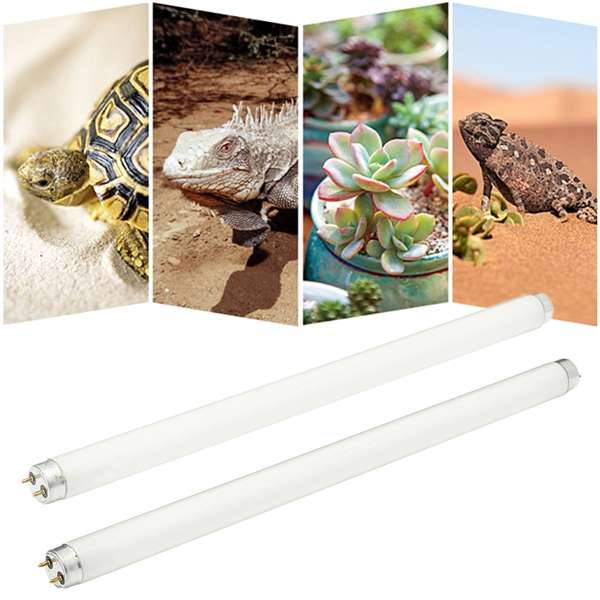 T8 15W 45CM Reptile Pet Vivarium Fluorescent Tube Light Lamp Bulb UVB 5.0 UVB 1