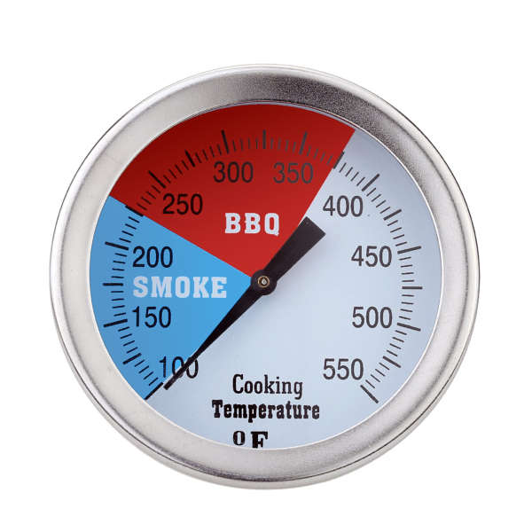 304 Stainless Steel 100-550 Thermometer BBQ Charcoal Temp Gauge Thermometer