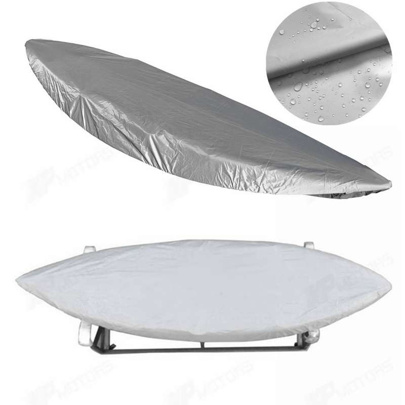 ZANLURE Silver Waterproof UV Sun Protection 3.8-4.1M Kayak Boat Canoe Storage C