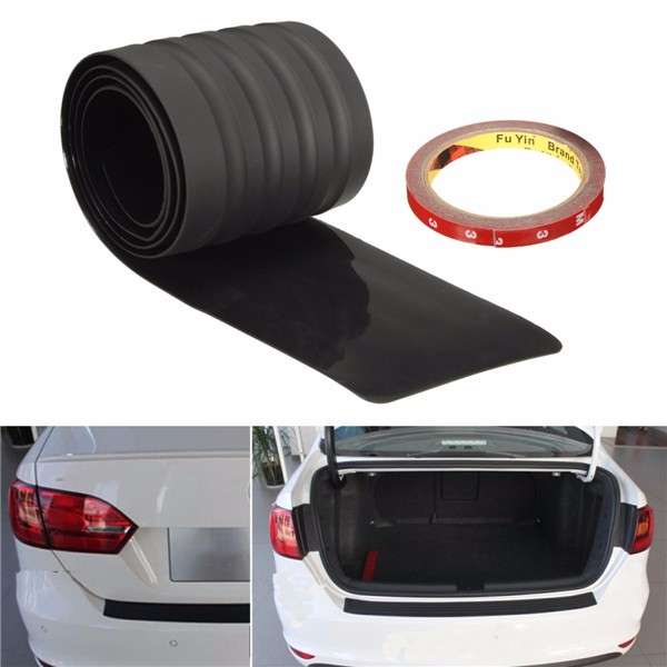 Rubber Rear Bumper Protector Trim Cover for VW Golf Passat Benz Audi BMW Mazda