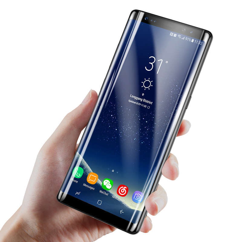 Baseus 0.3mm 3D Curved Tempered Glass Screen Protector for Samsung Galaxy Note 8