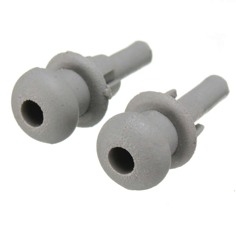 2pcs Grey Parcel Shelf Clips for Cord String for Citroen Saxo C2 C3 Xsara Picas
