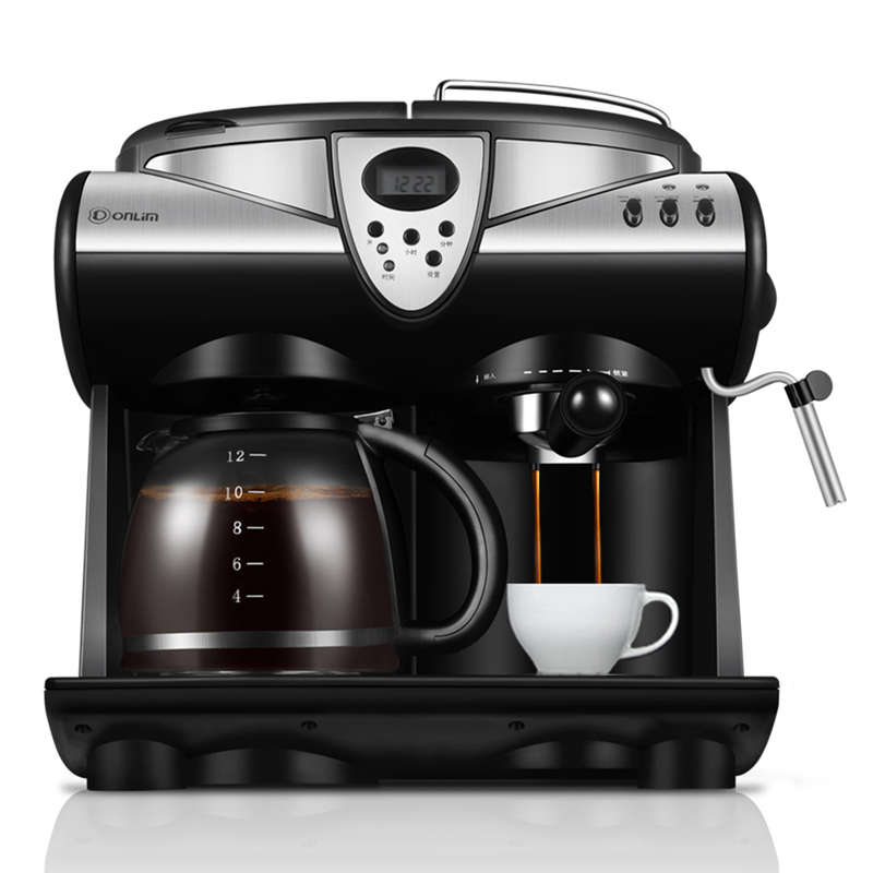 Donlim DL-KF7001 Espresso Coffee Machine Consumer and Commercial Automatic Stea