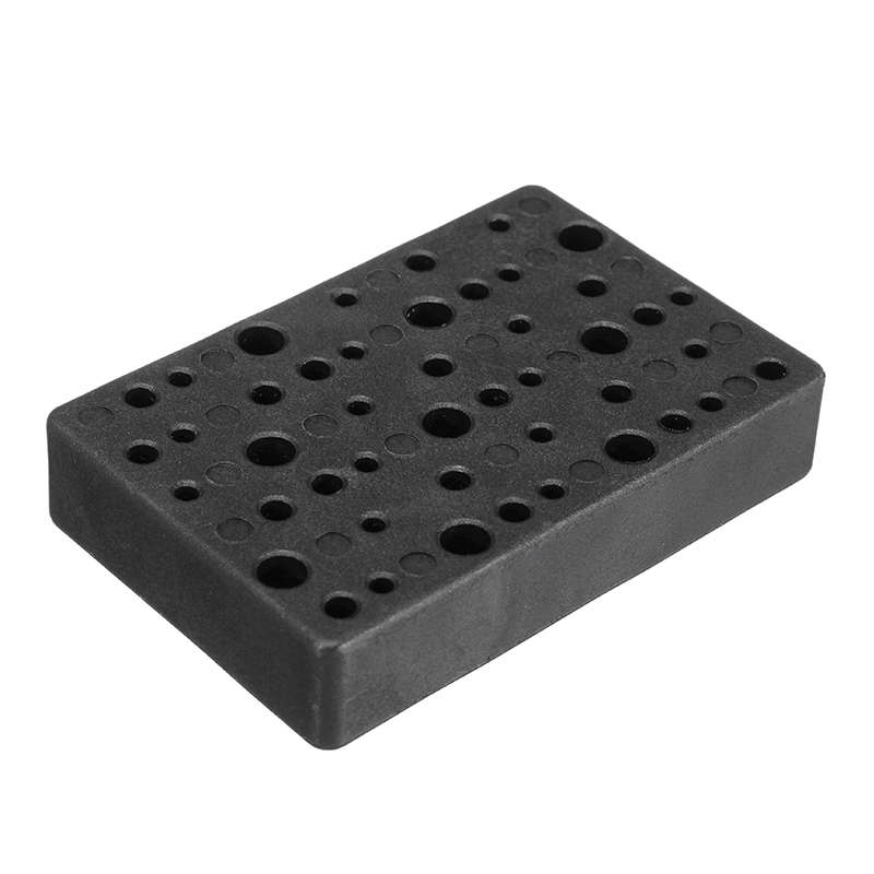 Hilda Electric 48 Holes Drill Bit Storage Block Box Case for Dremel Rotary Tool