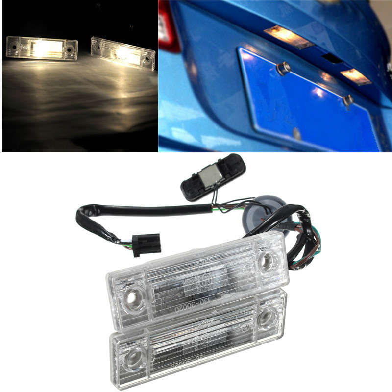 Car Rear Trunk Switch Assembly License Plate Lamp Light For Chevrolet Cruze