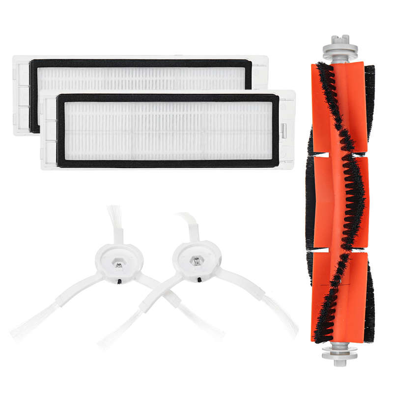 Main Brush Filters Side Brushes Accessories For XIAOMI MI Robot Vacuum Home App