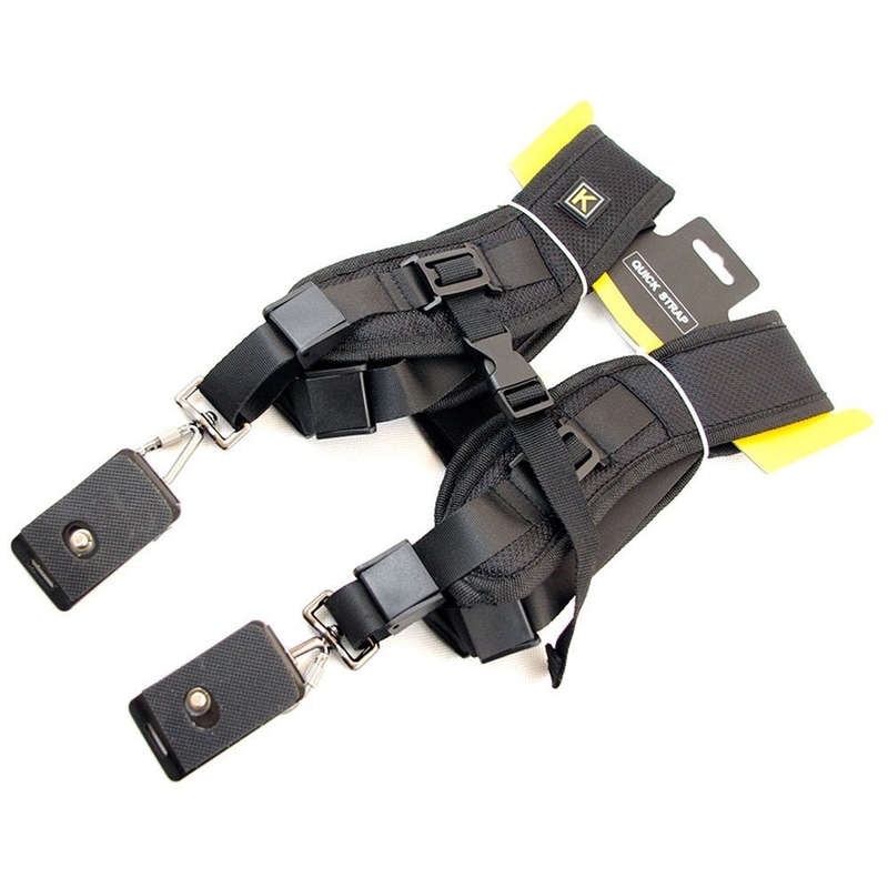 Optodio K Double Shoulder Camera DSLR Strap with Base