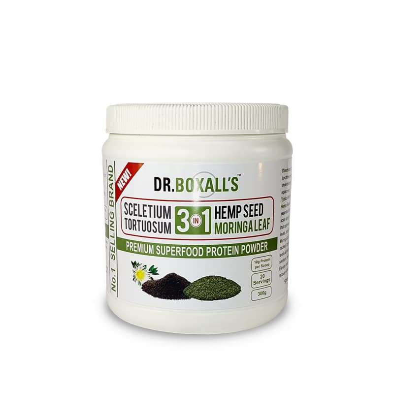 Dr Boxall's - Sceletium Moringa & Hemp Powder - 150g