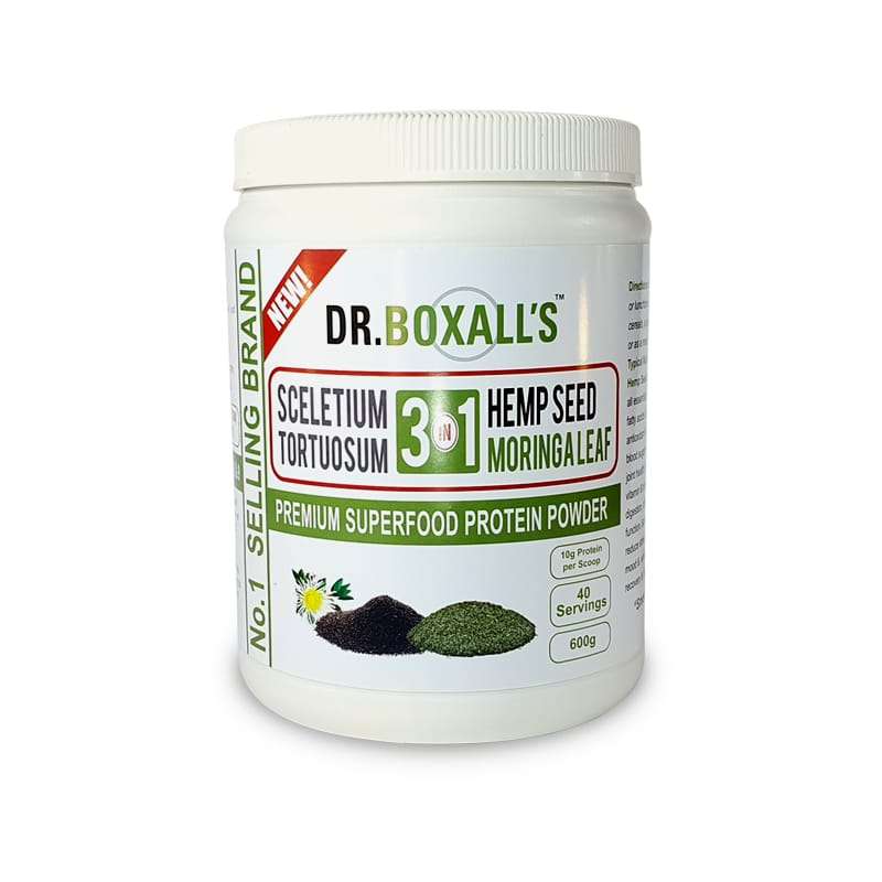 Dr Boxall's - Sceletium Moringa & Hemp Powder - 150g