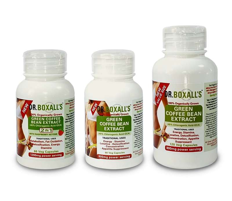 Dr Boxall's - Green Coffee Bean Extract 800mg