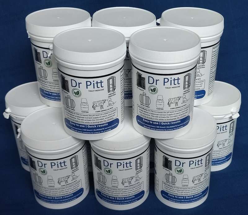 Dr Pitt Eco-Friendly Toilet Sanitizer Powder