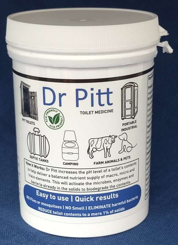 Dr Pitt Eco-Friendly Toilet Sanitizer Powder