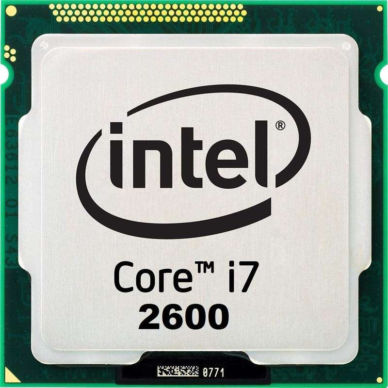Intel Core i7 2600 Quad Core and 8 Threads CPU**2nd Gen**LGA1155**Up to 3.8GHz