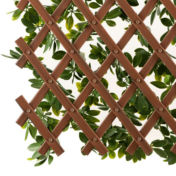 Tropical Yellow Leaf Expandable Lattice
